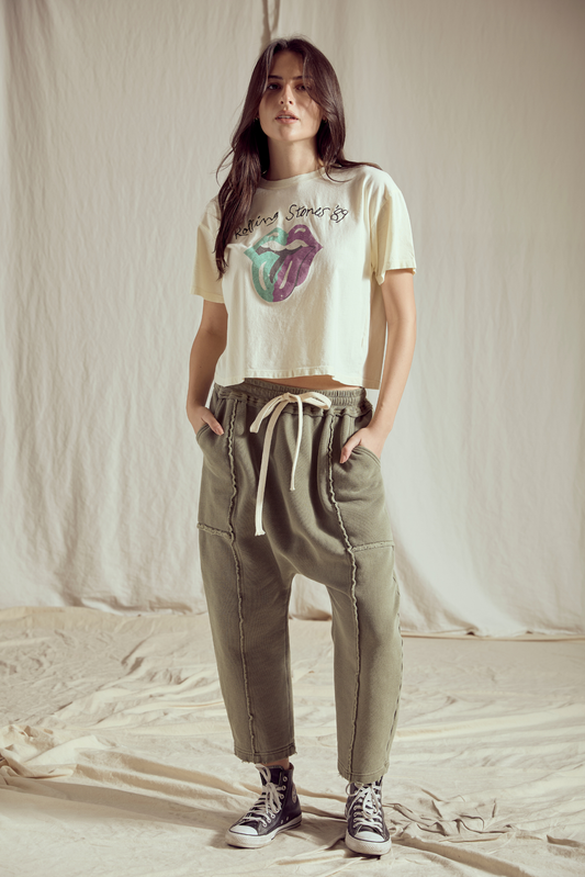 Rolling Stones One Hit Top Womens T Shirt White