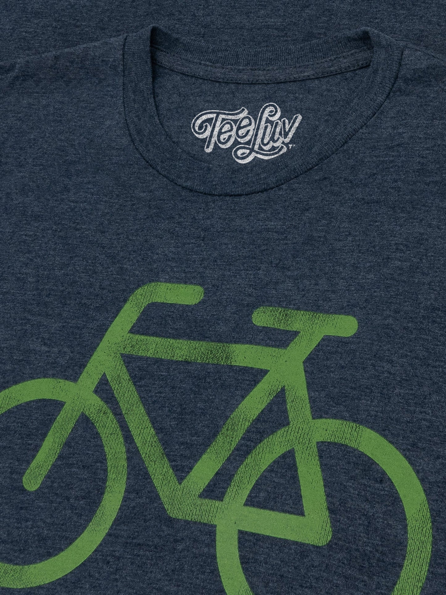 38 Miles Per Burrito Bike Mens T Shirt Blue