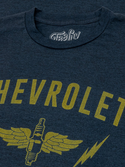 Chevrolet MCMXI Mens T Shirt Navy Blue