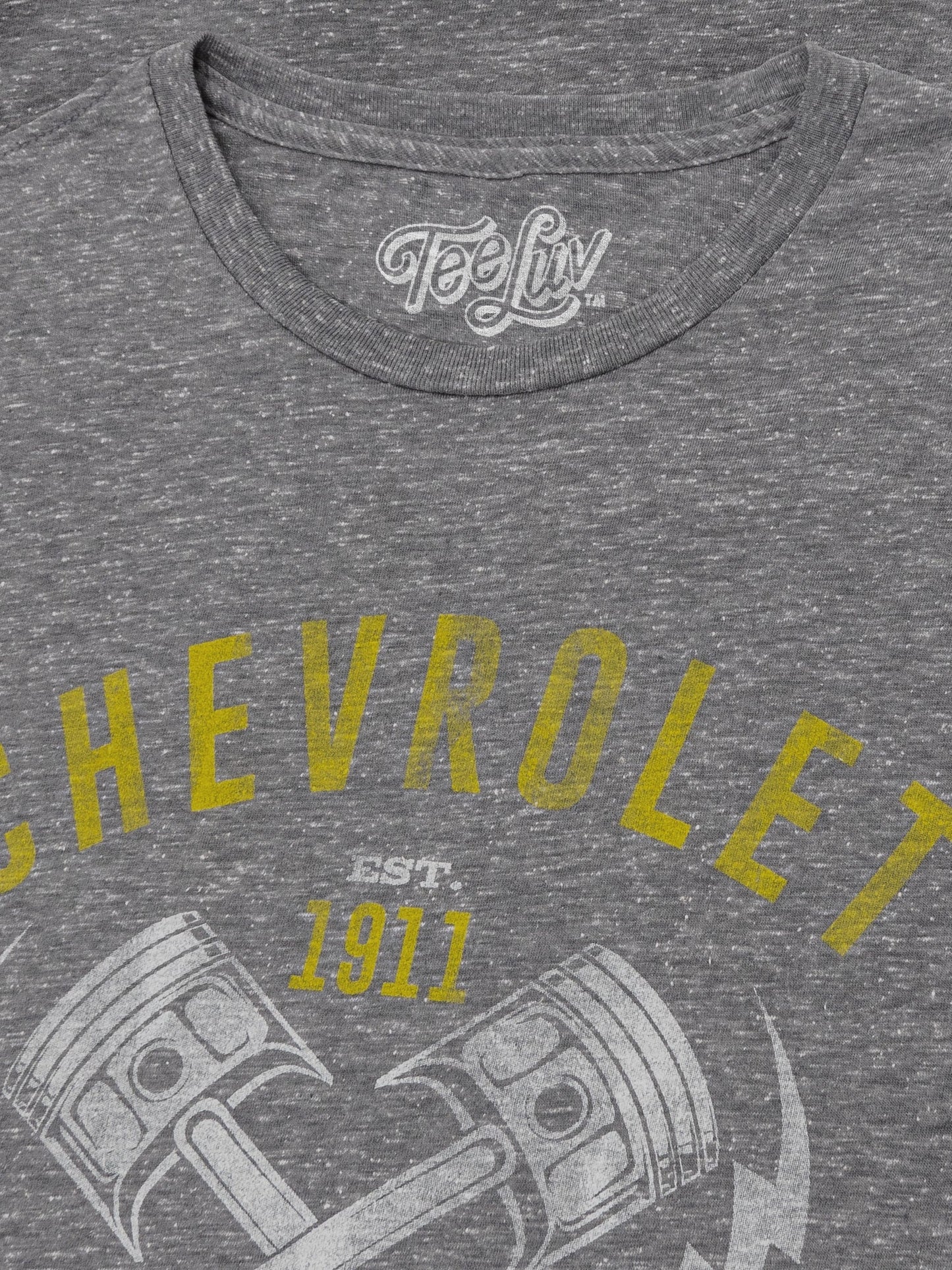 Chevrolet American Made Mens T Shirt Gray