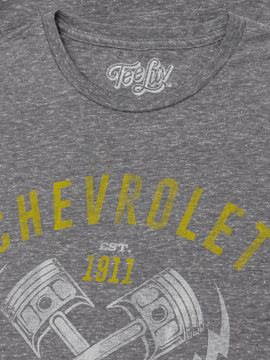 Chevrolet American Made Mens T Shirt Gray