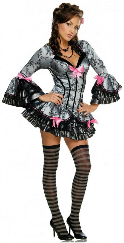 Secret Wishes Women's Sexy French Kiss Victorian Maid Pirate Adult Costume  XS