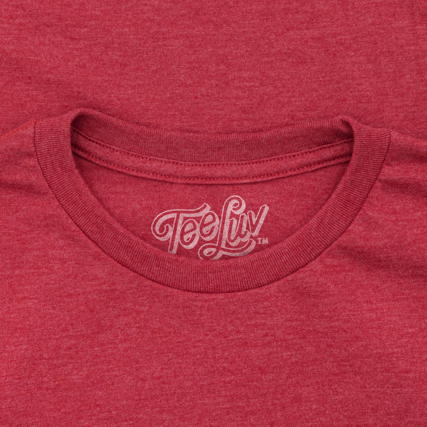 Pontiac Distressed Headdress Logo Mens T Shirt Red