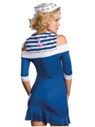 Dreamgirl Women's Ship Shape Sailor Sweetie Sexy Adult Costume Size Small 2-6