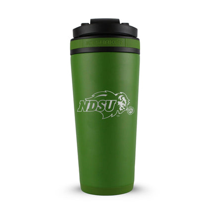 N. Dakota State University 26oz Ice Shaker Cup Officially Licensed