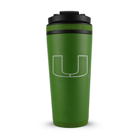 Officially Licensed University of Miami 26oz Ice Shaker Cup Officially Licensed