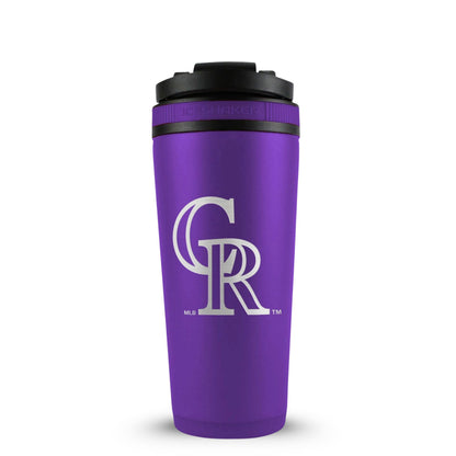 Officially Licensed Colorado Rockies 26oz Ice Shaker Cup Officially Licensed