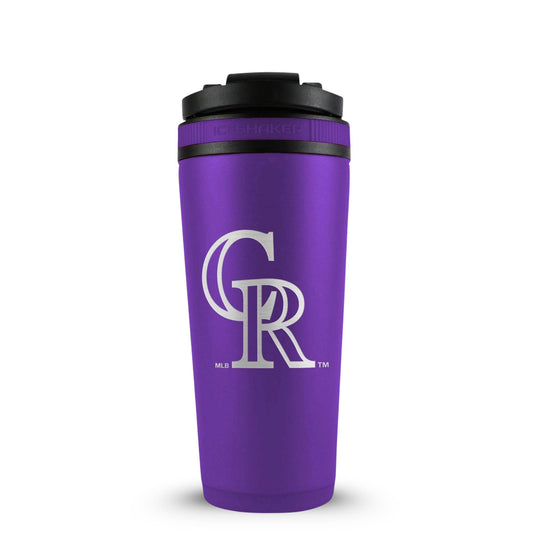 Officially Licensed Colorado Rockies 26oz Ice Shaker Cup Officially Licensed