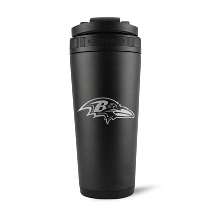 Officially Licensed Baltimore Ravens 26oz Ice Shaker Cup Officially Licensed