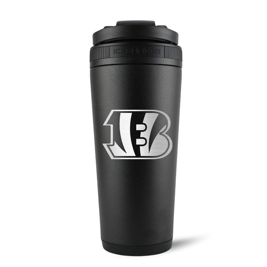 Officially Licensed Cincinnati Bengals 26oz Ice Shaker Cup Officially Licensed
