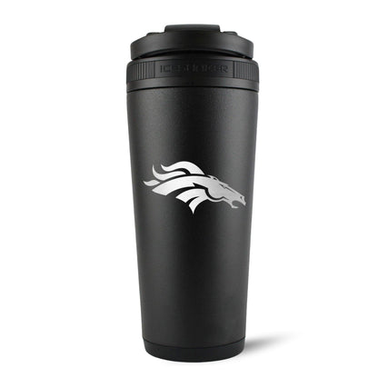 Officially Licensed Denver Broncos 26oz Ice Shaker Cup Officially Licensed