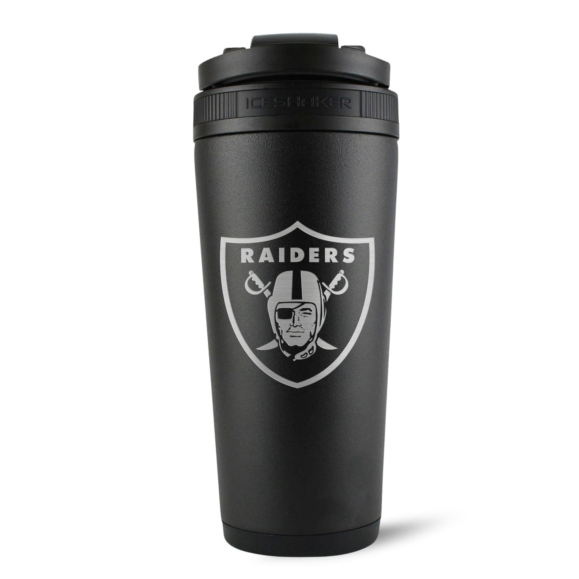 Officially Licensed Las Vegas Raiders 26oz Ice Shaker Cup Officially Licensed