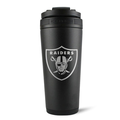 Officially Licensed Las Vegas Raiders 26oz Ice Shaker Cup Officially Licensed