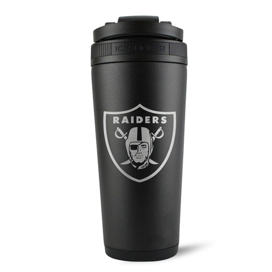 Officially Licensed Las Vegas Raiders 26oz Ice Shaker Cup Officially Licensed