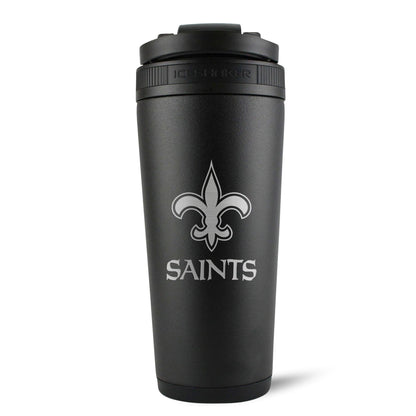 Officially Licensed New Orleans Saints 26oz Ice Shaker Cup Officially Licensed