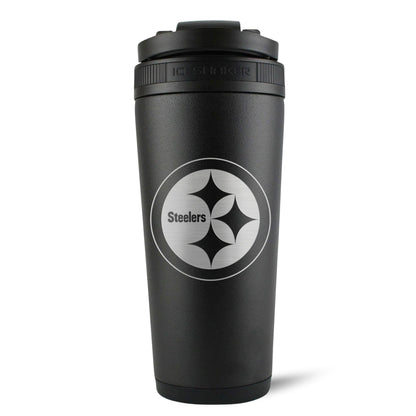 Officially Licensed Pittsburgh Steelers 26oz Ice Shaker Cup Officially Licensed