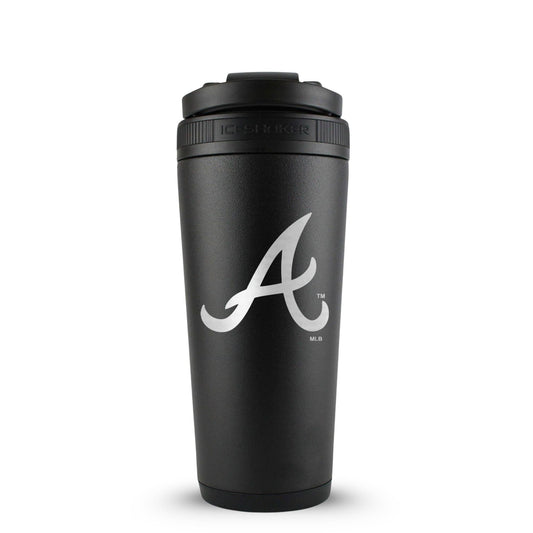 Officially Licensed Atlanta Braves 26oz Ice Shaker Cup Officially Licensed