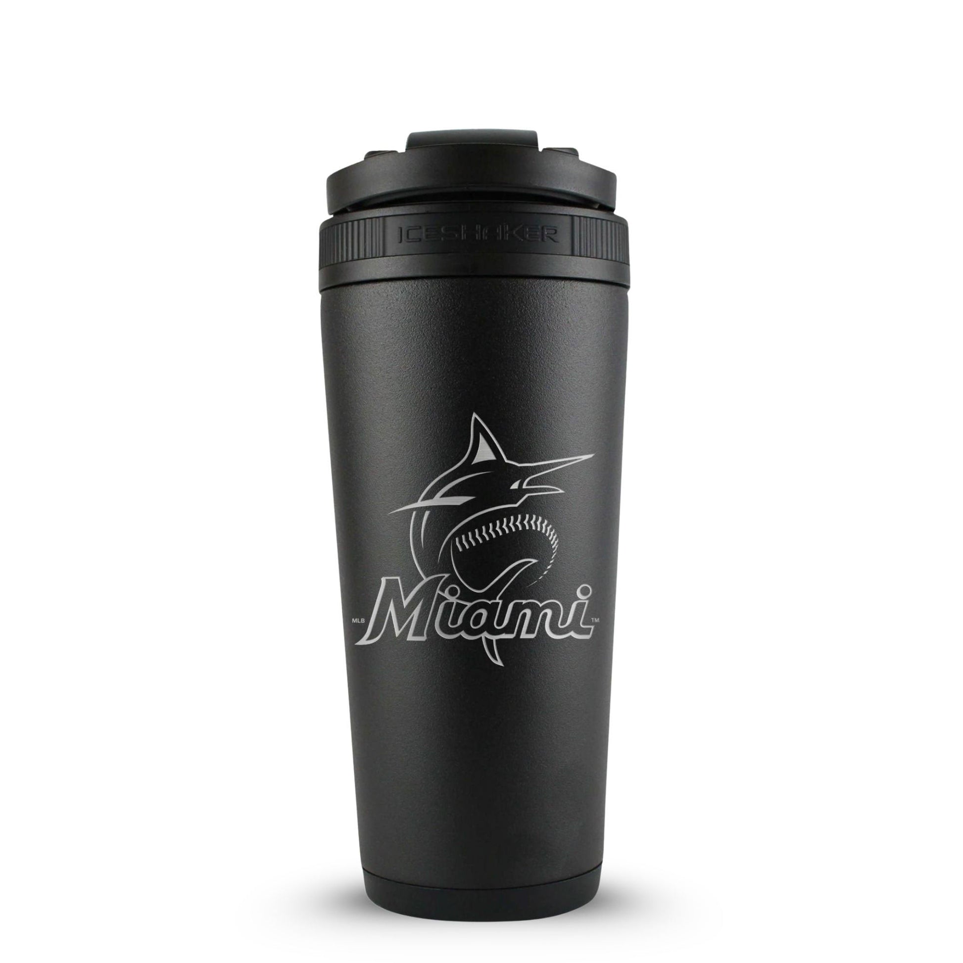 Officially Licensed Miami Marlins 26oz Ice Shaker Cup Officially Licensed