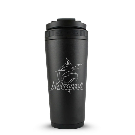 Officially Licensed Miami Marlins 26oz Ice Shaker Cup Officially Licensed