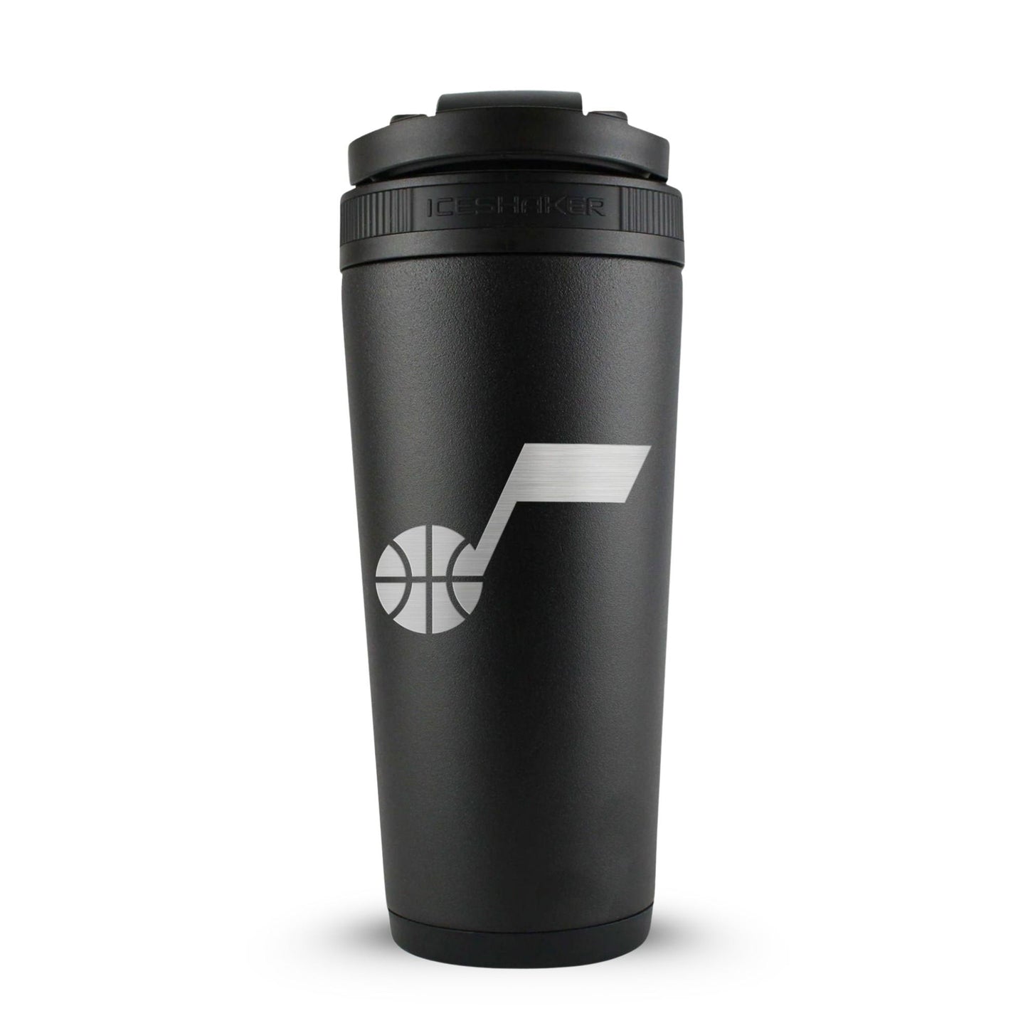 Officially Licensed Utah Jazz 26oz Ice Shaker Cup Officially Licensed - Black