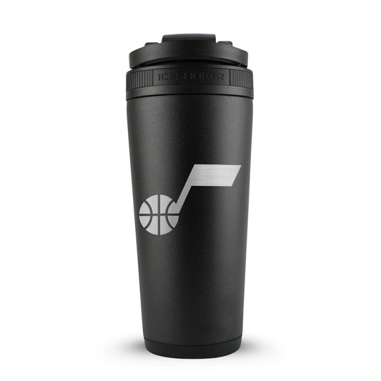 Officially Licensed Utah Jazz 26oz Ice Shaker Cup Officially Licensed - Black