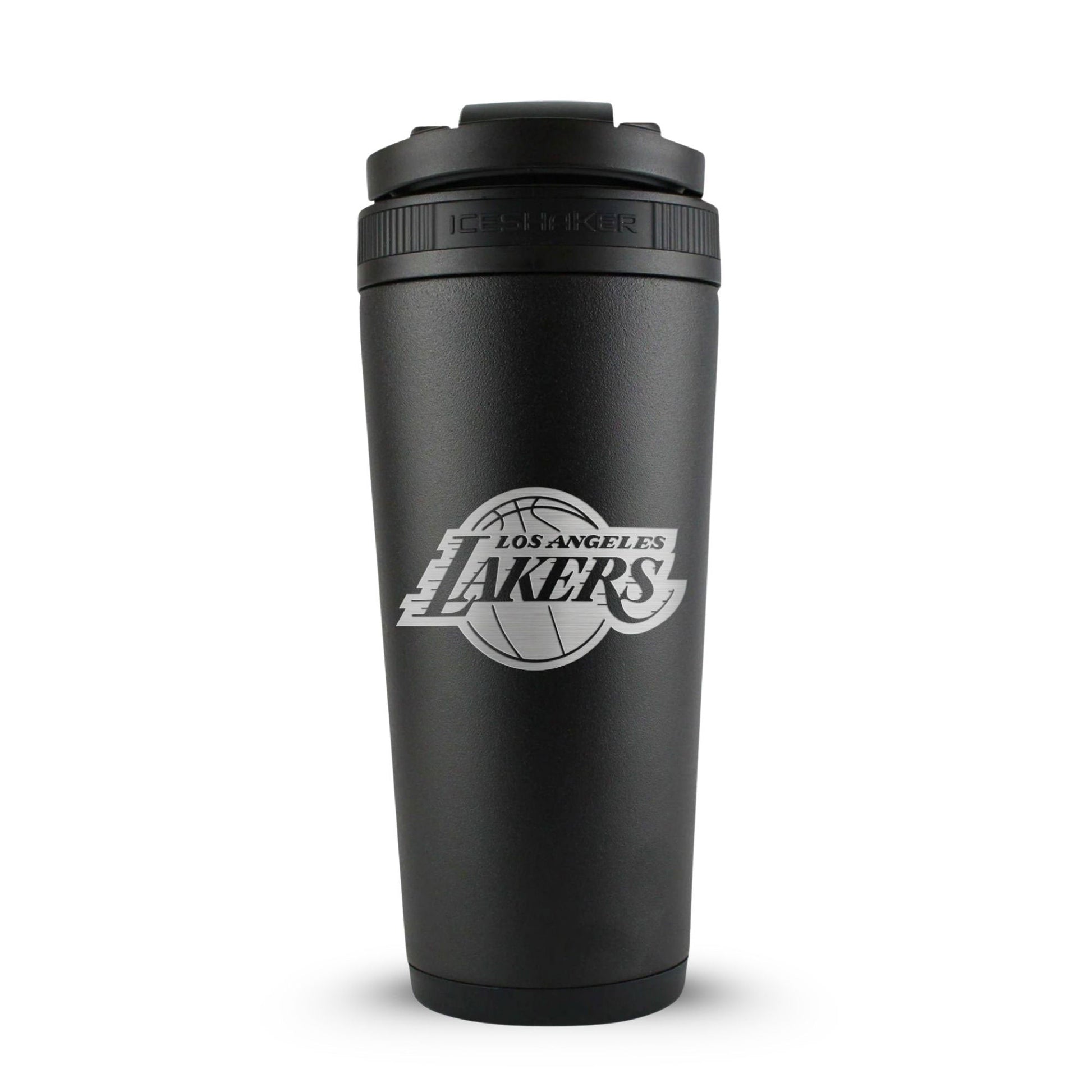 Officially Licensed Los Angeles Lakers 26oz Ice Shaker Cup Officially Licensed - Black