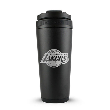 Officially Licensed Los Angeles Lakers 26oz Ice Shaker Cup Officially Licensed - Black