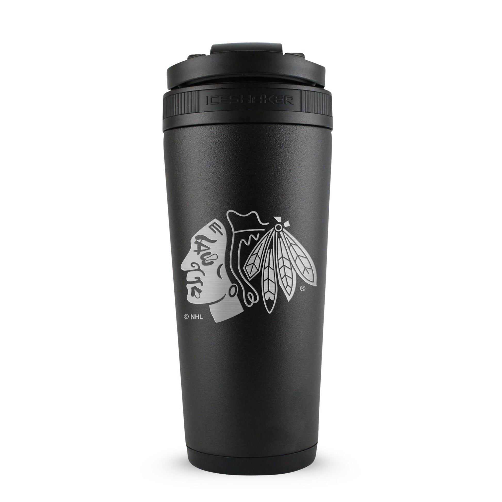 Officially Licensed Chicago Blackhawks 26oz Ice Shaker Cup Officially Licensed