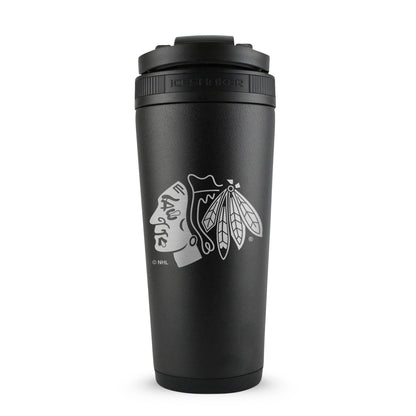 Officially Licensed Chicago Blackhawks 26oz Ice Shaker Cup Officially Licensed