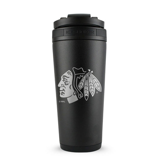 Officially Licensed Chicago Blackhawks 26oz Ice Shaker Cup Officially Licensed
