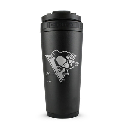 Officially Licensed Pittsburgh Penguins 26oz Ice Shaker Cup Officially Licensed - Black