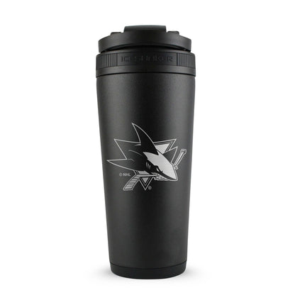Officially Licensed San Jose Sharks 26oz Ice Shaker Cup Officially Licensed