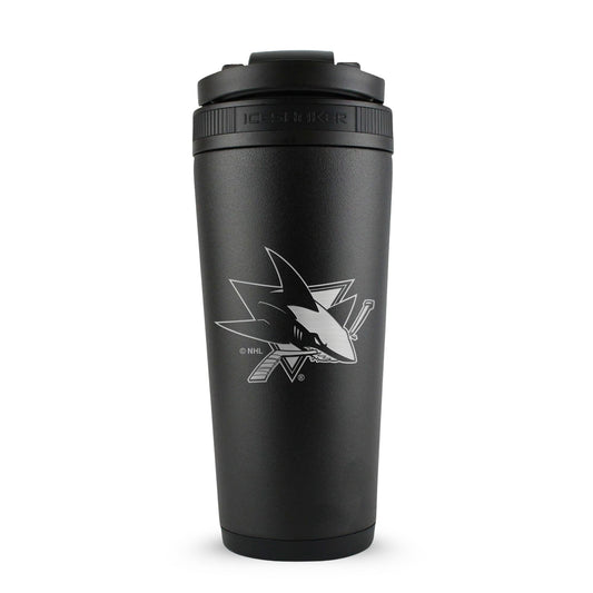 Officially Licensed San Jose Sharks 26oz Ice Shaker Cup Officially Licensed