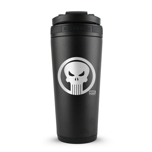 Officially Licensed Marvel The Punisher 26oz Ice Shaker Cup Officially Licensed