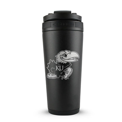 Officially Licensed University of Kansas 26oz Ice Shaker Cup Officially Licensed