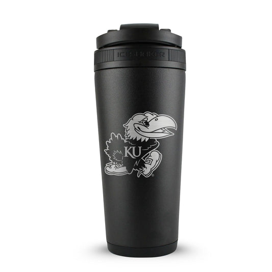Officially Licensed University of Kansas 26oz Ice Shaker Cup Officially Licensed
