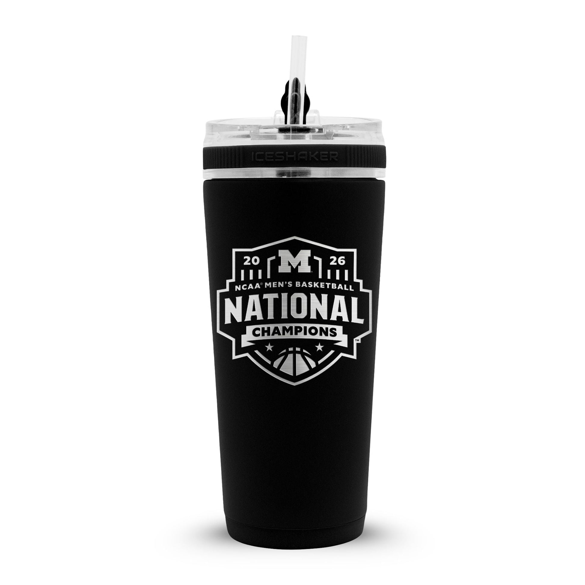 Michigan Wolverines 2026 NCAA Men's Basketball Champions 26oz Flex Bottle Officially Licensed