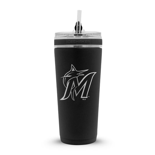 Officially Licensed Miami Marlins 26oz Flex Bottle Officially Licensed