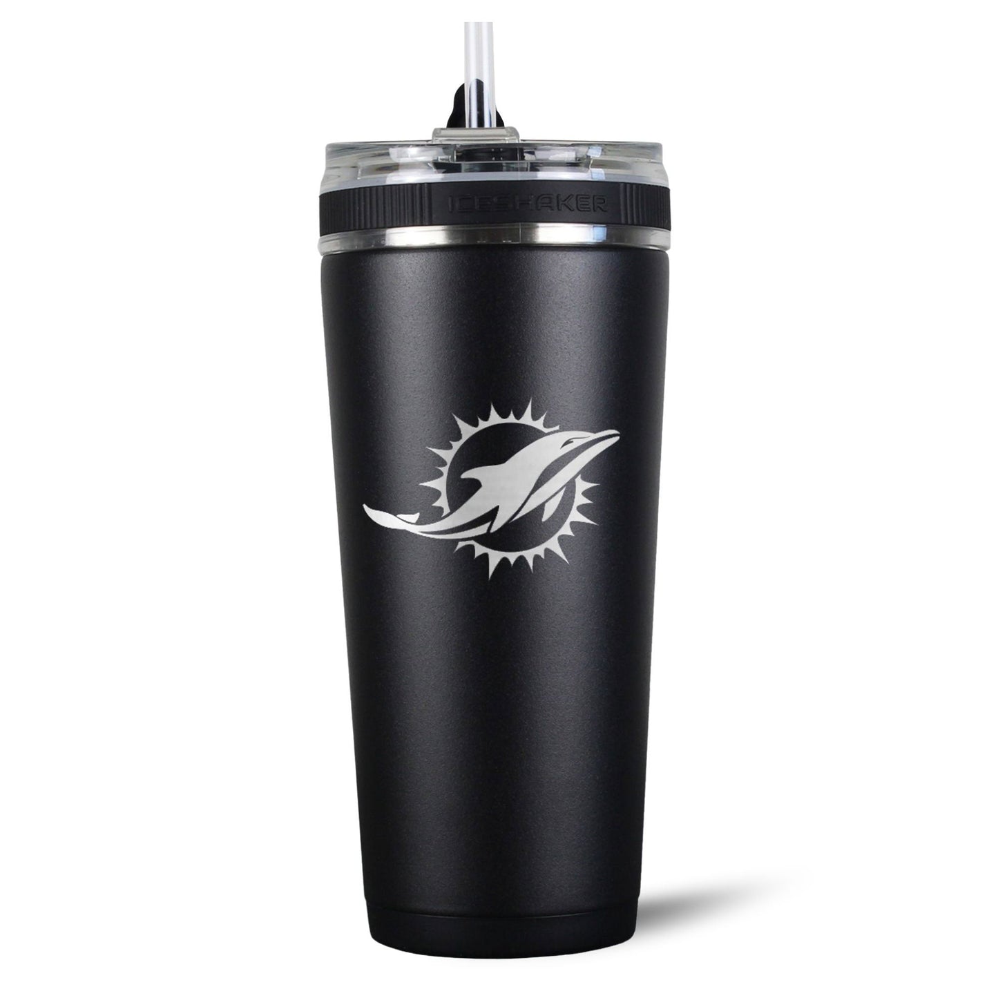 Officially Licensed Miami Dolphins 26oz Flex Bottle Officially Licensed