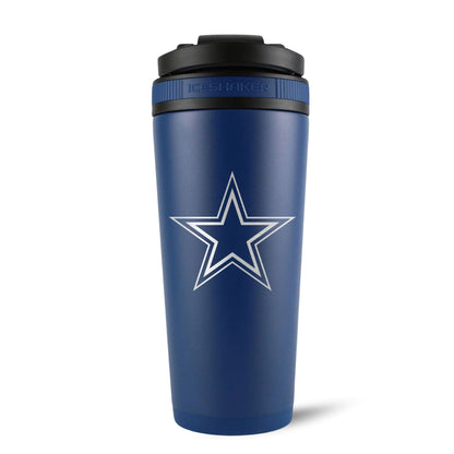 Dallas Cowboys 26oz Ice Shaker Cup Officially Licensed