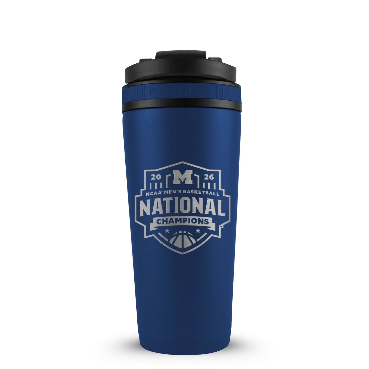 Michigan Wolverines 2026 NCAA Men's Basketball Champions 26oz Ice Shaker Cup Officially Licensed
