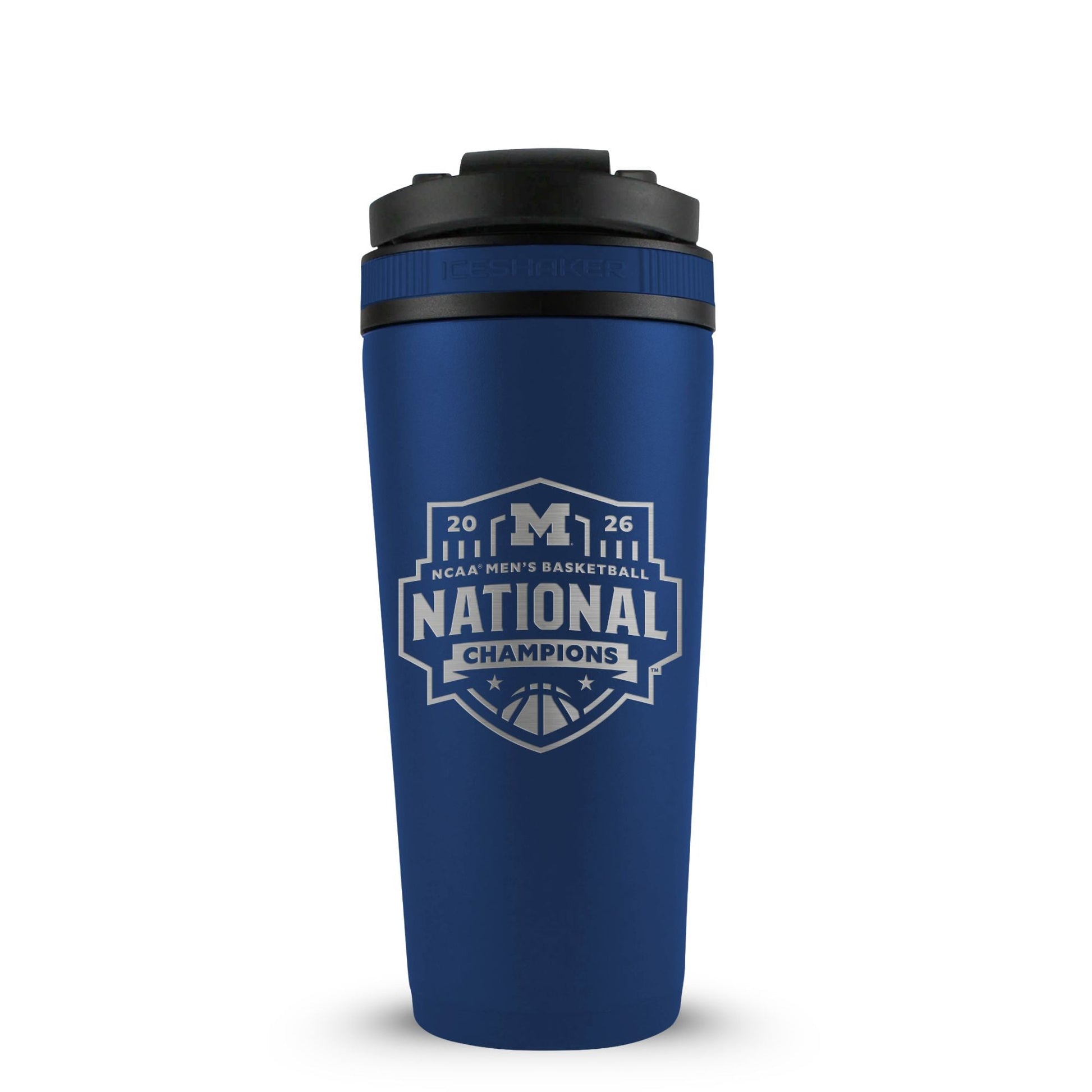 Michigan Wolverines 2026 NCAA Men's Basketball Champions 26oz Ice Shaker Cup Officially Licensed