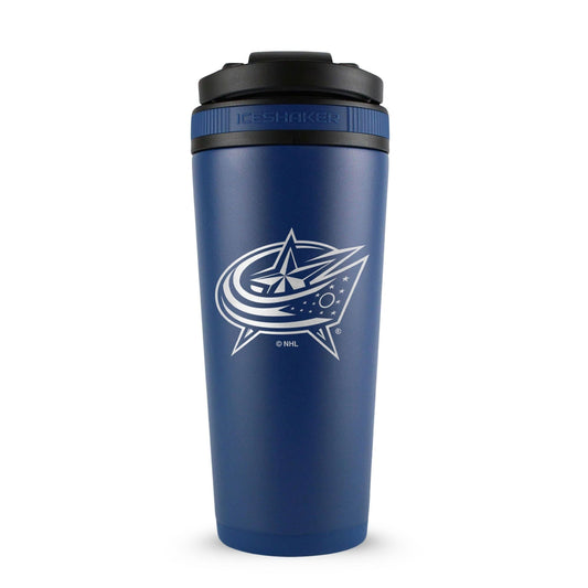 Officially Licensed Columbus Blue Jackets 26oz Ice Shaker Cup Officially Licensed