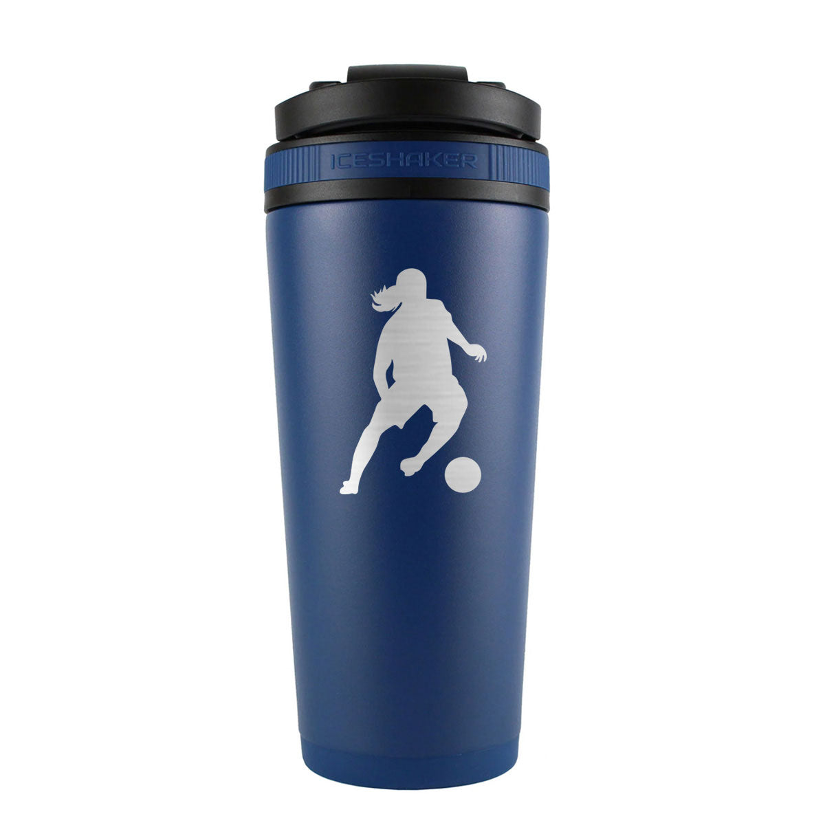 Custom Ronaldinho 26oz Ice Shaker Cup Officially Licensed - Navy