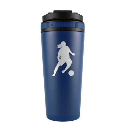 Custom Ronaldinho 26oz Ice Shaker Cup Officially Licensed - Navy