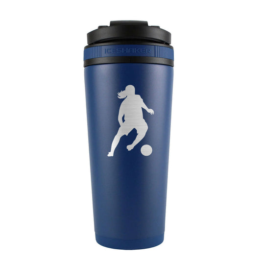 Custom Ronaldinho 26oz Ice Shaker Cup Officially Licensed - Navy