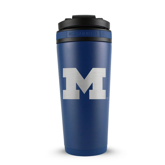 Officially Licensed University of Michigan 26oz Ice Shaker Cup Officially Licensed - Navy