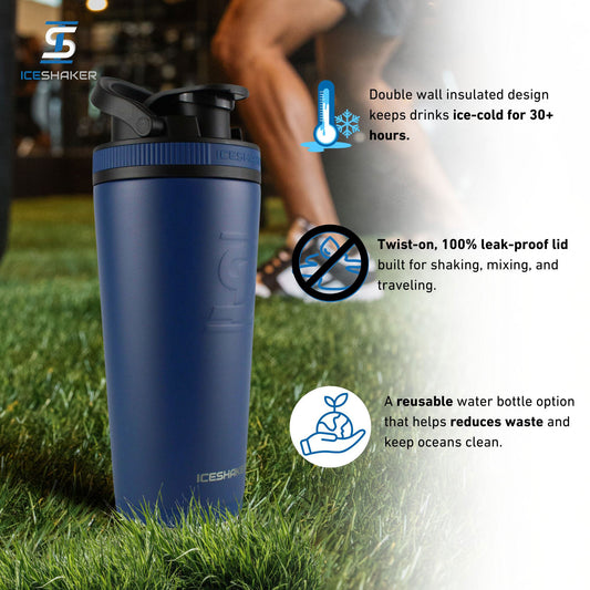 New York Yankees 26oz Ice Shaker Cup - Navy