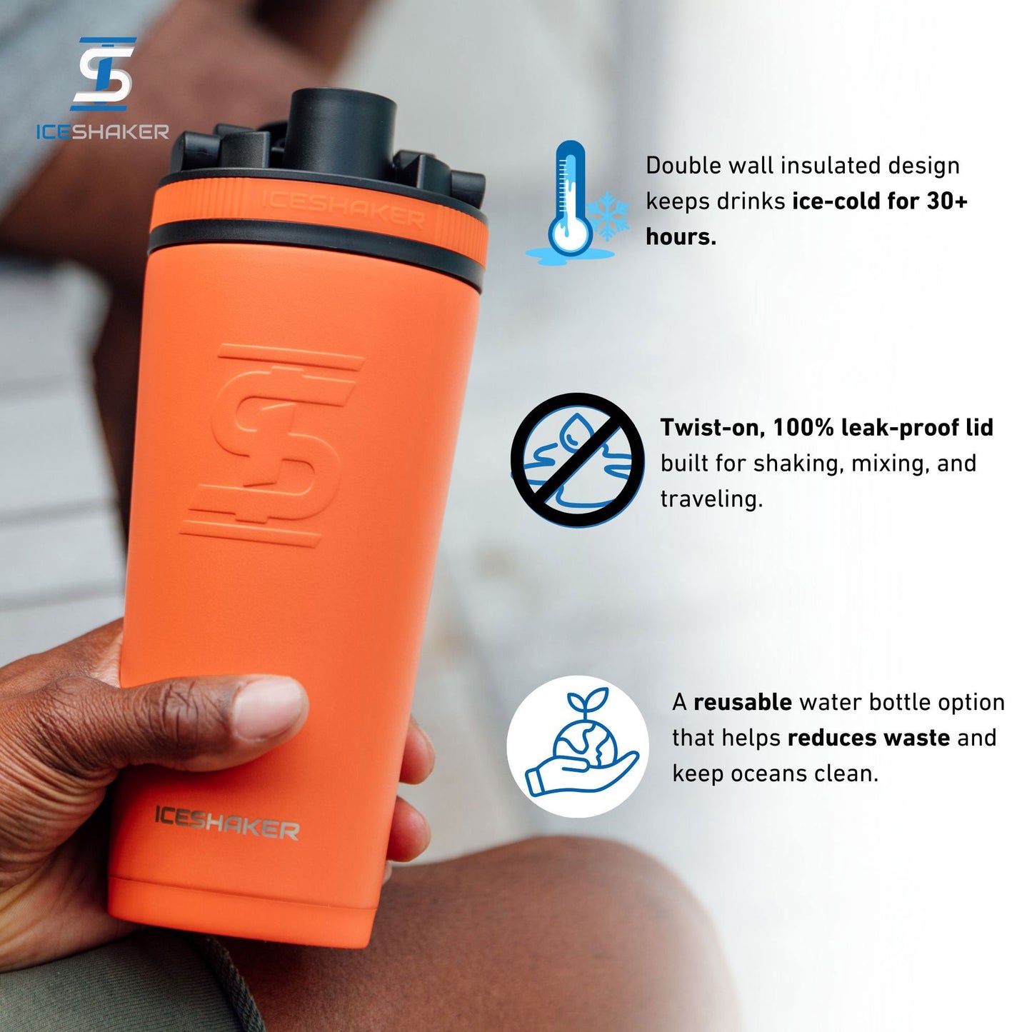 Detroit Tigers 26oz Ice Shaker Cup Officially Licensed