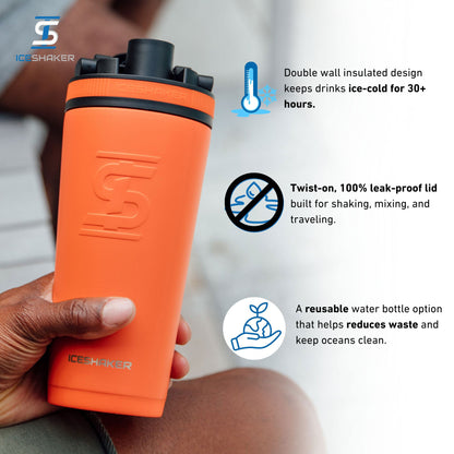 Detroit Tigers 26oz Ice Shaker Cup Officially Licensed